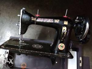Sewing machine almost like new Black Novel Treadle Sewing