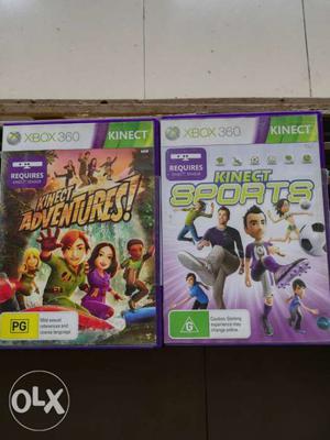 (2 in 1) XBOX 360 Kinect Game Cases