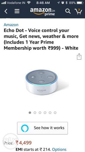 Amazon Echo !