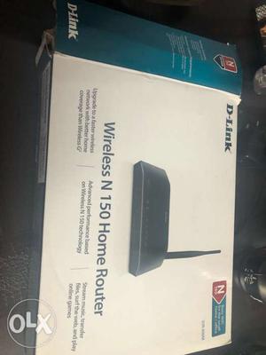 Black D-Link Wireless N 150 Router Box
