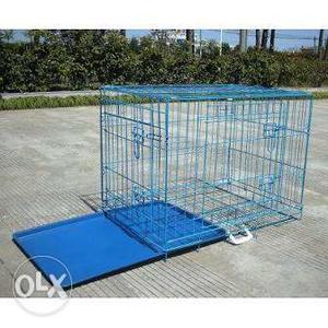Cat/dog/bird folding cage