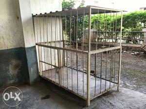 Dog cage length 6'.00" width 3'.00" Height 5'.00"