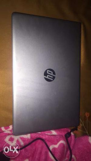 Gray And Black HP Laptop