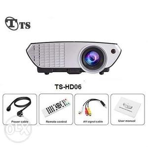 Gray And Black TTS TS-HD06 Projector