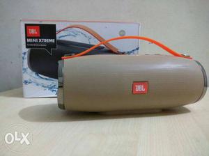 Gray JBL Portable Speaker With Box
