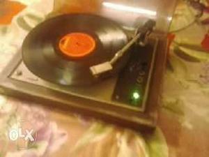Philips 242 turntable & 100 hindi vinyl records