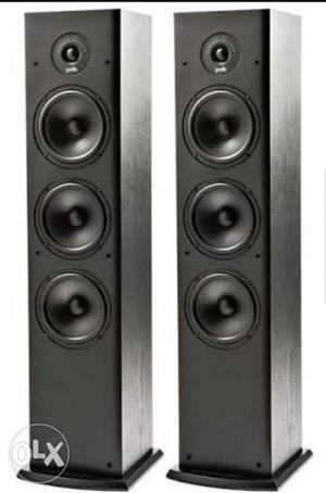 Polk Audio T50 Tower Speaker set of two almost new