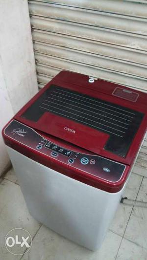 Red And Black Onida Top-load Washer free door delivery it's