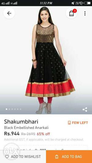 Anarkali kurta for sale,