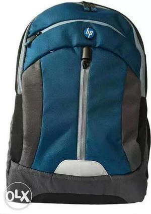 Blue And Brown HP Backpack