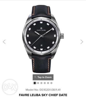 Favre Leuba Watch - Brand New... Swiss made Automatic