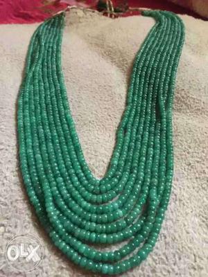 Natural emerald beeds. other also available