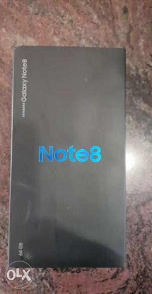 Samsung note8 brand new. But plastic seal