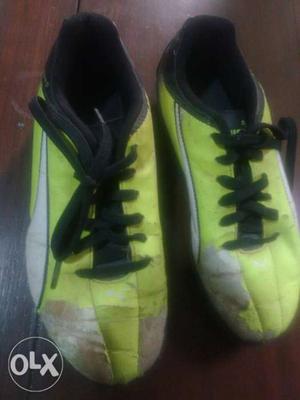 This is an original pair of puma turf shoes for