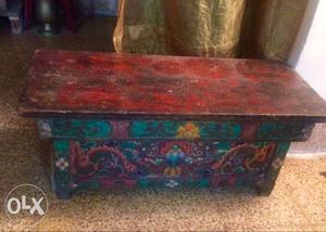 An original antique tea table from Leh/ laddakh