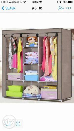 Brand new Collapsible/foldable Wardrode to keep your costly