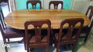 Dinning Table 6 Chairs Brand new