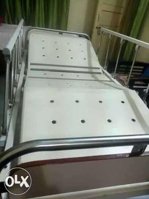 Foldable hospital bed. Not negotiable.