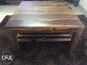 Heavy solid wood (Sheesham wood) coffee table