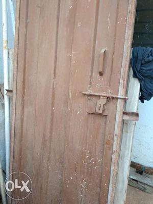 Metal door having good condition