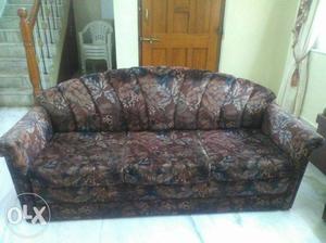 Sagwan base made sofa strong n beauty