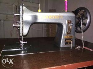 Silver Sewing Machine