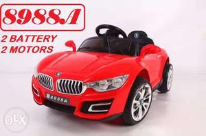 Toddler's Red BMW F30 Ride-on Toy Ad