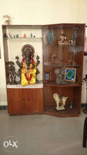 Wooden showcase only. Excellent condition very