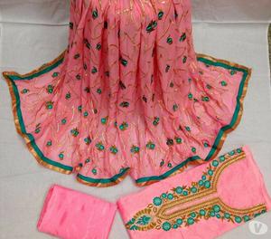 elegant cotton and silk embroidered dress materials Jodhpur