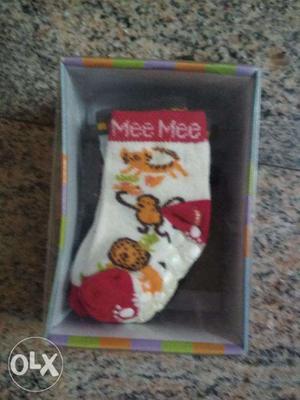 0-1 year Mee Mee unused socks