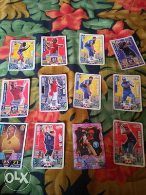 12 cricket attax card for sixty