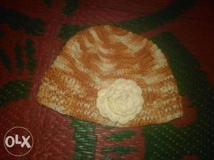 Baby cap new one hand made