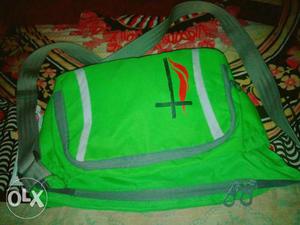 Best Quality side bag. in light green color with