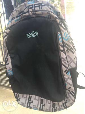Black And Gray Wiki Backpack