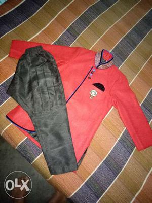 Boys western suit new brand one time use