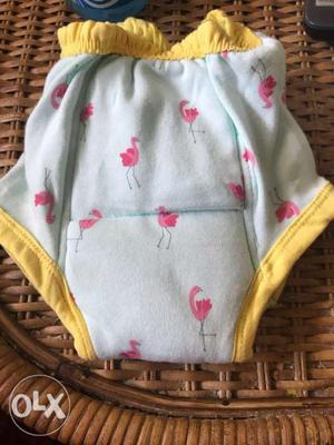 Brand New Baby Boy's Reusable Cloth Diaper Pant (Medium)(3