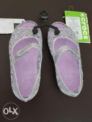 Brand new Crocs Isabella Glitter Sandal Shoe Flat