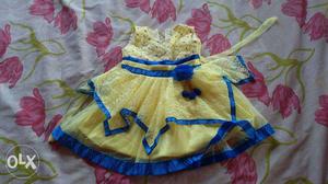 Brand new fancy frock unused size - 1 year old girl