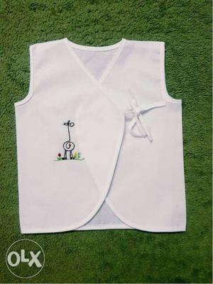 Hand embroidered baby clothes with baby names
