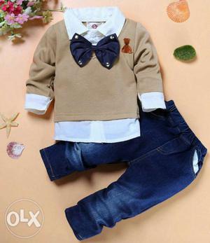 Hot sellingg brand new dress set for boys..aged
