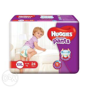 Huggies XXL diaper (24 pieces) unopened