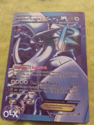 Lugia Pokemon Card