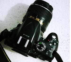 Nikon D with  mm VR kit lens and all accessories