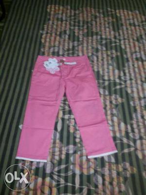 Pink capri 30" waist