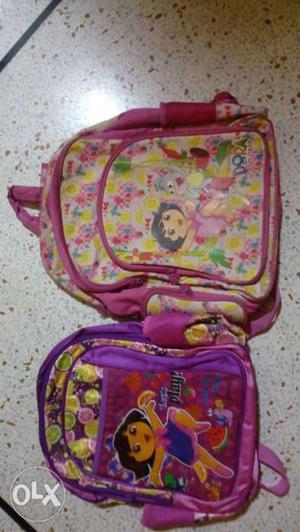 School bags in good condition