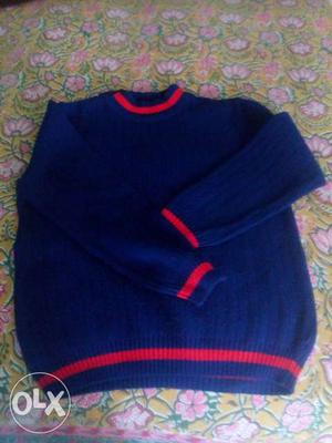 Set of red and blue sweaters for Boy (Full sleeve)