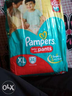 Size XL Pampers Baby Dry Pants Pack