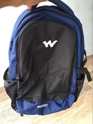 WILDCRAFT Bag with Attractive Blue and black