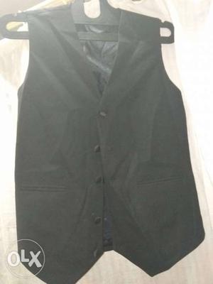 Waistcoat black colour