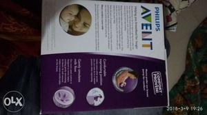 White And Purple Philips Avent Box